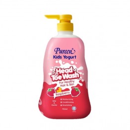 Pureen Kids Head to Toe Wash Raspberry 750ml
